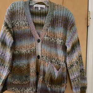 Cupcakes and cashmere soft thick cozy cardigan sweater
